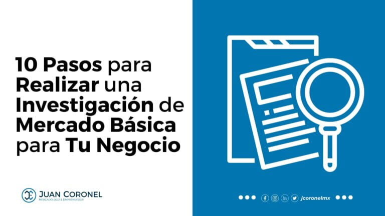 10 Pasos Para Realizar Una Investigación de Mercado Básica Para Tu Negocio