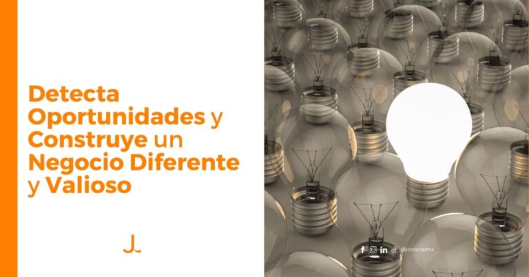 Bombilla encendida entre muchas apagadas, simbolizando una idea diferente y valiosa en un entorno saturado.