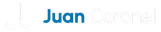 Logo de Juan Coronel, estratega en branding, negocios y marketing digital especializado en digitalización empresarial y diferenciación de marca.